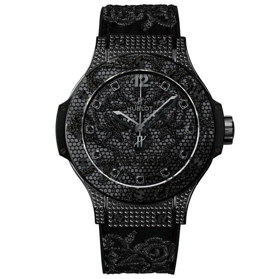 Swiss Luxury Replica Hublot BIG BANG BRODERIE ALL BLACK DIA Watch